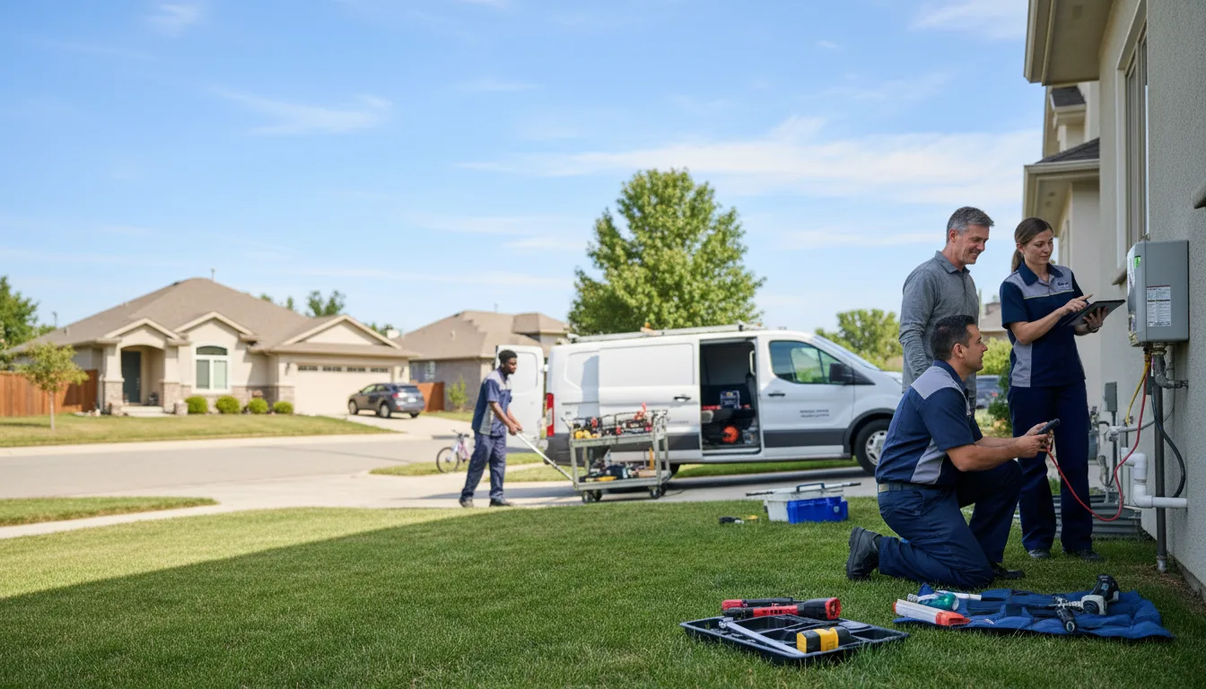 Tankless water heater service in Hillsboro, IA